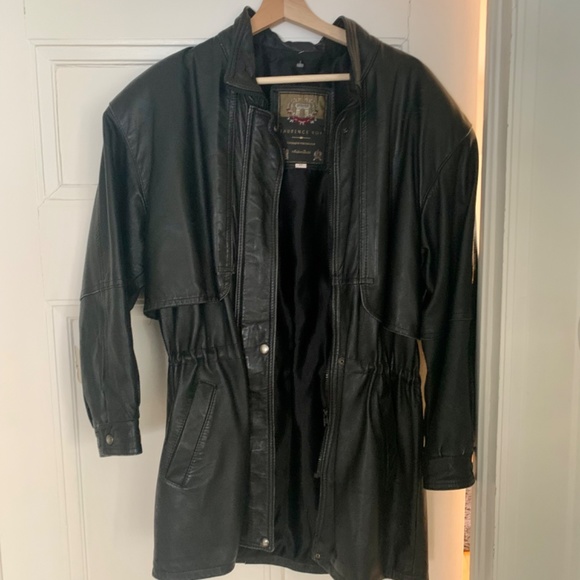 Laurence Roy leather jacket/Trenchcoat - Picture 7 of 8